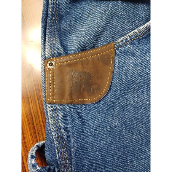 Wrangler Riggs Workwear Jeans Denim Size 34/30 Construction Tough Durable Blue - Picture 4 of 12